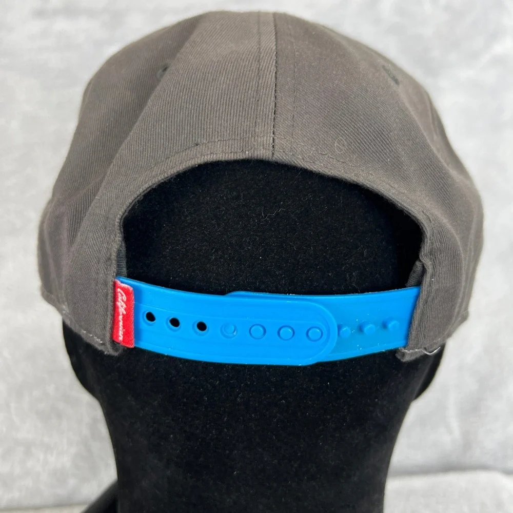 47 Brand California Republic Snapback Hat Teal White Bear Flag Cali Streetwear
